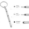 Destornillador de Precisión para Gafas y Relojes, Acero, Kit de
