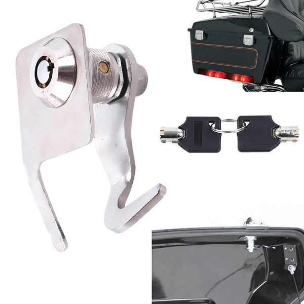 XYZMT Motorcycle Locck Harley Trunk Latch Tour Pak Lock With