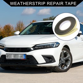 Hihaha Weatherstrip Tarpaulin Repair Tape/Outer Leak-Proof Tent Awning Tape Tear Resistant Tape for Truck RV Car/Durable EVA Foam 0.59"x0.04"x32.81ft / 1 Pc Yellow