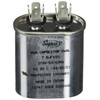 Run Capacitor, Oval, 7.5 Mfd., 370 Volt, CR7.5X370