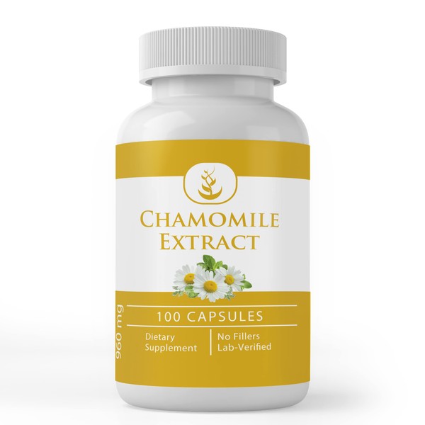 Pure Original Ingredients Chamomile Extract, (100 Capsules) Always Pure, No