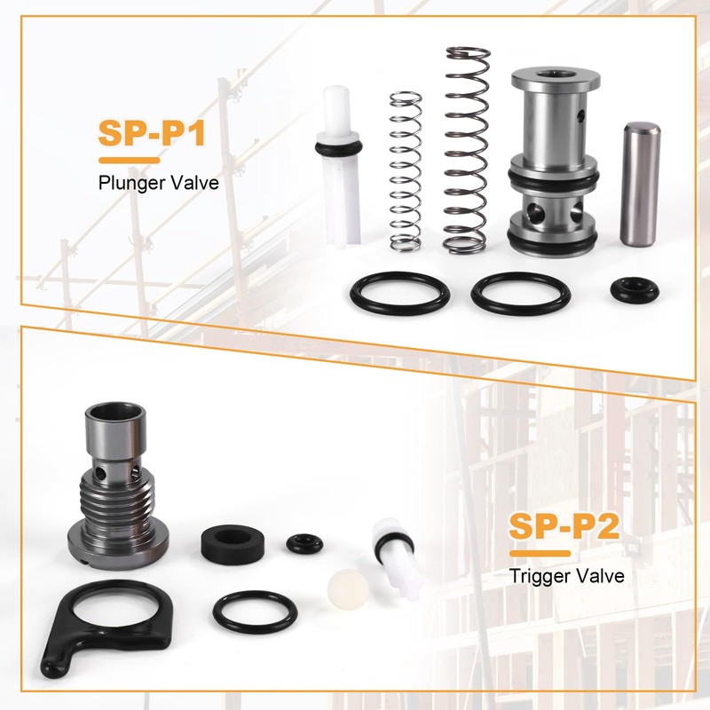 SP-P1 SP-P2 Plunger Valve and Trigger Valve Set Framing Nailer