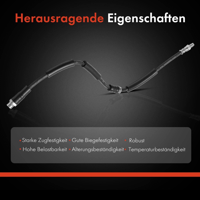 Frankberg 1 x Brake Hose Front Axle Compatible with X5