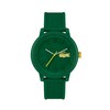 Lacoste L.12.12 Hero Men's 3H Quartz Watch, Silicone Wristband, Water