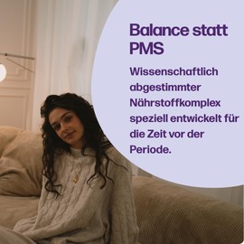 fembites fempow PMS Support - Natural Powder with L-Tryptophan, Vitamin B6, Maca & Zinc - Vegan - 200 g