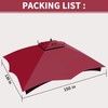 SCOCANOPY Replacement Top Compatible with Lowe's Allen Roth 10X12 Gazebo
