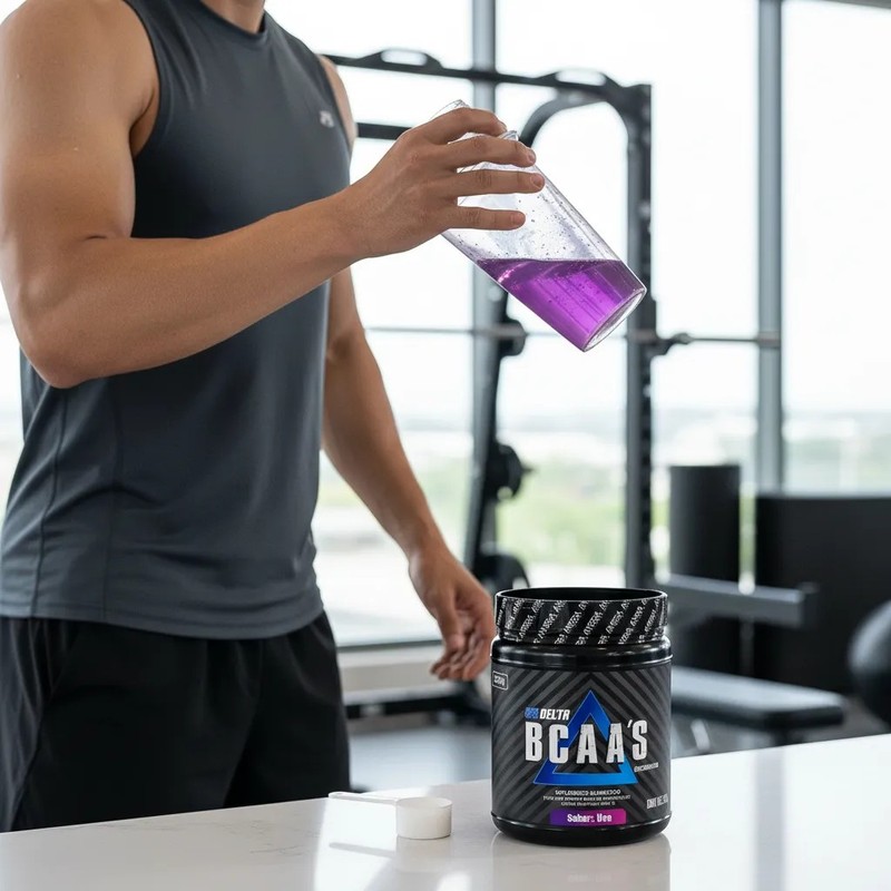 Bcaas Suplemento Alimenticio 450grs. Sabor Uva