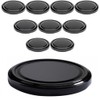 mikken Twist-Off Replacement Lids for Jam Jars 82/8.5 cm Pack