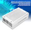 Aluminum Alloy Protective Shell Dustproof Heat Dissipation Enclosure for Raspberry