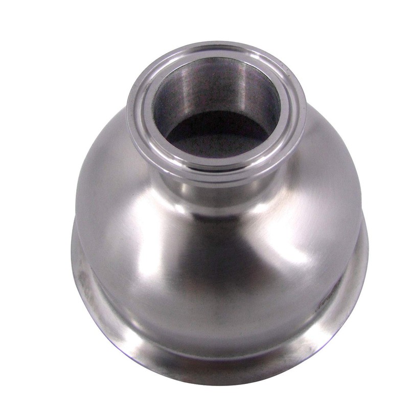 HFS (R) 1.5" x 3" Sanitary Tri Clamp Bowl Reducer-