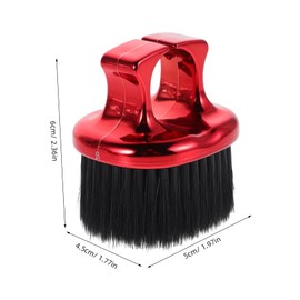 KOMBIUDA Beard Care Brush Barber Soft Bristle Grooming Tool Salon Essential Small Beard Brush Portable
