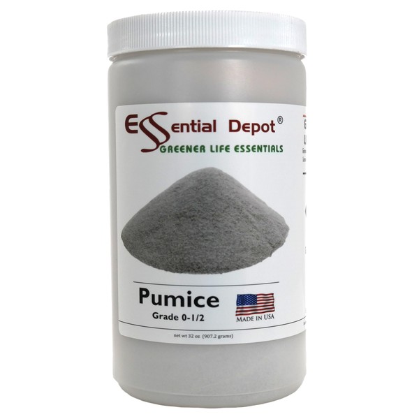 PUMICE - 2 LBS nt wt - Grade: 0-1/2 -