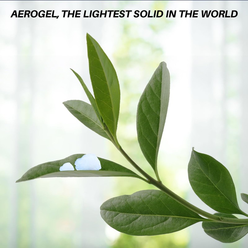 100mL Aerogel, Silica Aerogel Nanoporous Structure, Aerogel Blocks Best Insulating