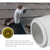 Raven R1508 Termination Cap Vent Cover Mesh Screen, Round Furnace