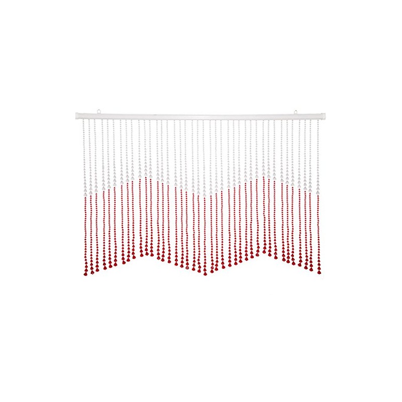THY COLLECTIBLES Beautiful Acrylic Beaded Valance Curtain Window Door Room
