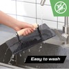 Blulu Hand-held Manual Trash Compactor Metal Bin Garbage Compactor for