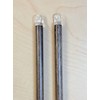 Pack of 2 Wood Tilt Wand for Horizontal Blinds (Closed