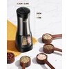 Sangcon Electric Salt and Pepper Grinder Set Shakers 2 IN