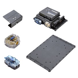 12 Volt ABS Car Stereo Amp Rack/Amp Holder Car Audio Accessory Ground-Shaker