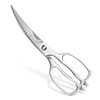 Sunnecko Kitchen Scissors, Kitchen Scissors, All Stainless Steel, For Cooking,
