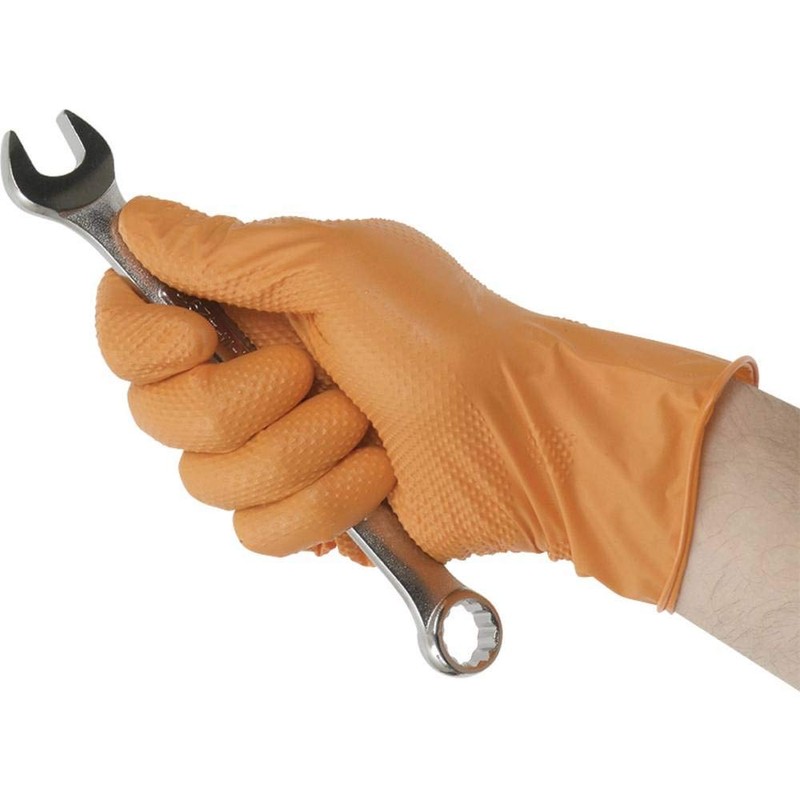 KUNZER Tiger Grip S - Chemical Resistant Nitrile Disposable Gloves