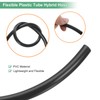 M METERXITY Black Vinyl Tubing, 7 Ft Length 0.24" ID