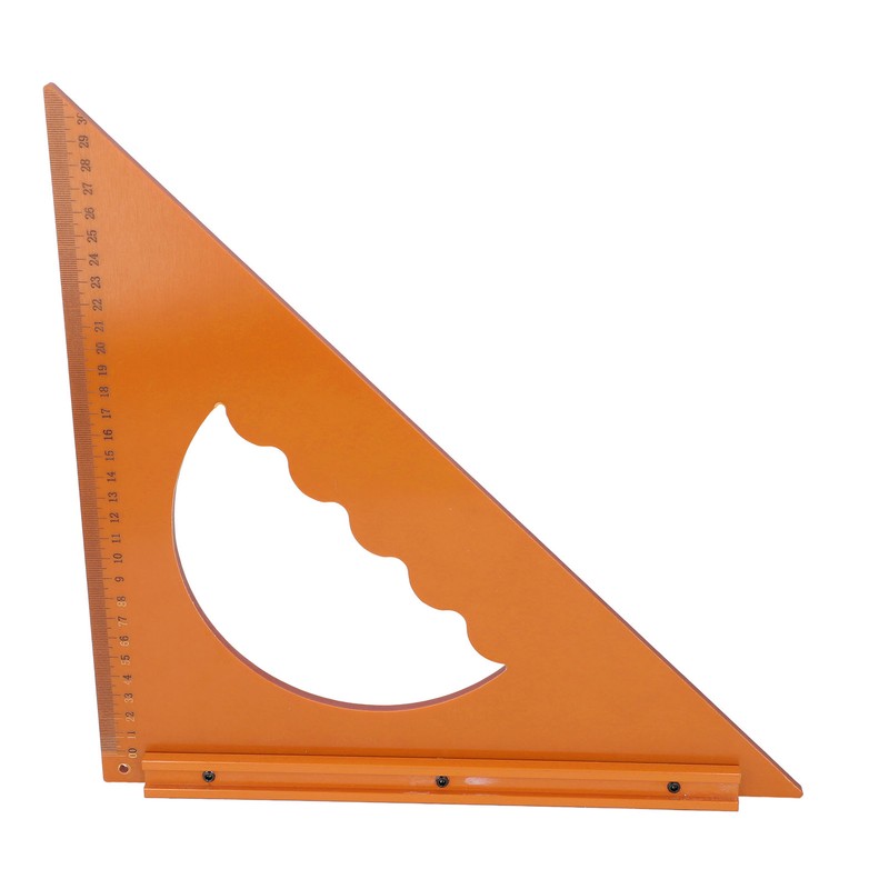 31 X 31cm Woodworking Triangle Ruler High Accuracy 90° Right