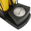 Double Barrel Foot Pump Fast Efficient Multifunction Portable Bike Floor