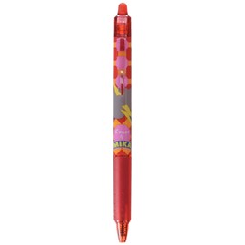 Pilot 4902505547652 Size 12 Mika Frixion Clicker Erasable Retractable Rollerball Pen - Red (Pack of 12)