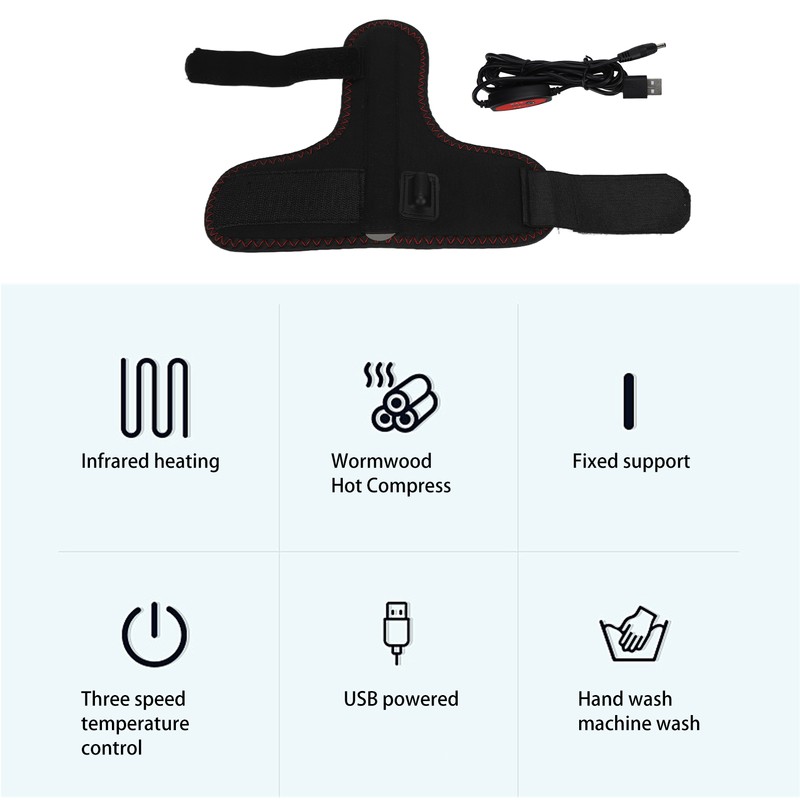 Hand Wrist Heating Pad Wraps Heated Wrist Wraps for Carpal