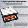 Pechor Clipboard A4, Clip Board Plastic with Storage, Nursing Clipboards
