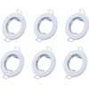 Zodazoqa Set of 6 Recessed Light Frames, Ceiling Mounting Frame,