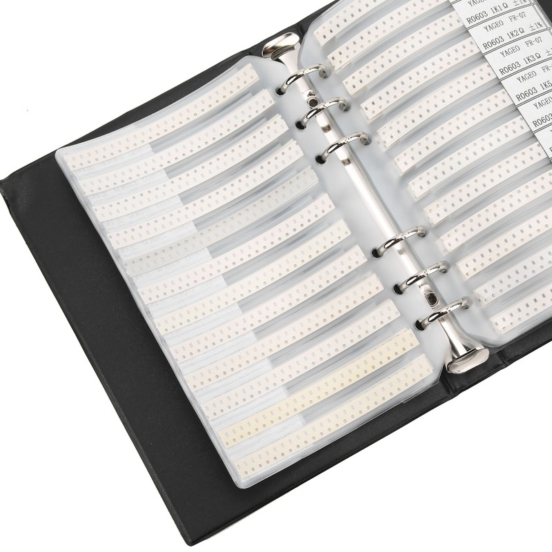 SMD Resistor Sample Book 4250Pcs 170 Value 0603 Series Electronic