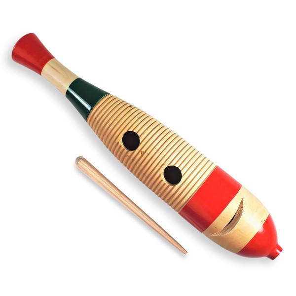 Groove Masters Percussion Wooden Fish-shaped Guiro/Scraper