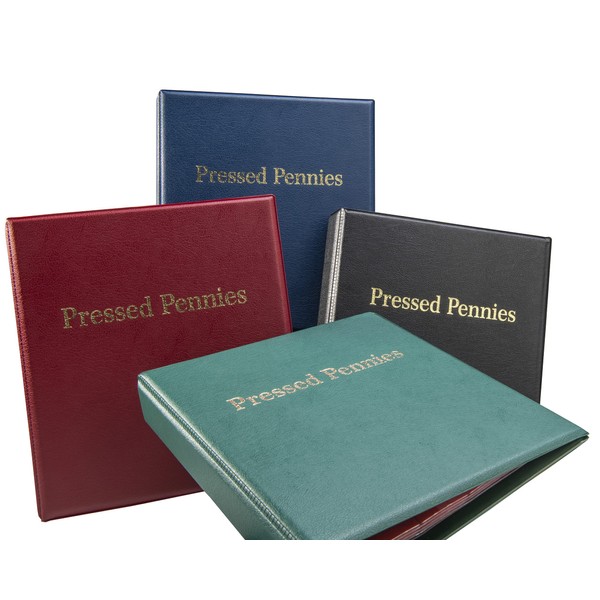 MC.Sammler Coin Album for 200 Pieces Pressed Pennies, Scrapbook for