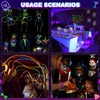 Glow in the Dark Party Supplies for Kids Adults birthdays,Light