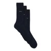 BOSS Mens 3P RS Uni CC Three-pack of cotton-blend socks