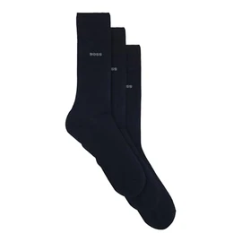 BOSS Mens 3P RS Uni CC Three-pack of cotton-blend socks in a regular length