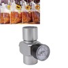 Water Pressure Reducing Valve 0‑60PSI Stainless Steel Pressure Regulator Multifunctional