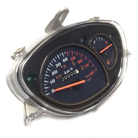 Speedometer Cockpit Instrument Block Compatible with Rex Monza 50 Stratos Montana Scooter and Identical Shenke Jonway Jinan Qingqi China Scooter