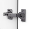 Chibery 10 Pack Frameless Full Overlay Soft Close Concealed Hinges,