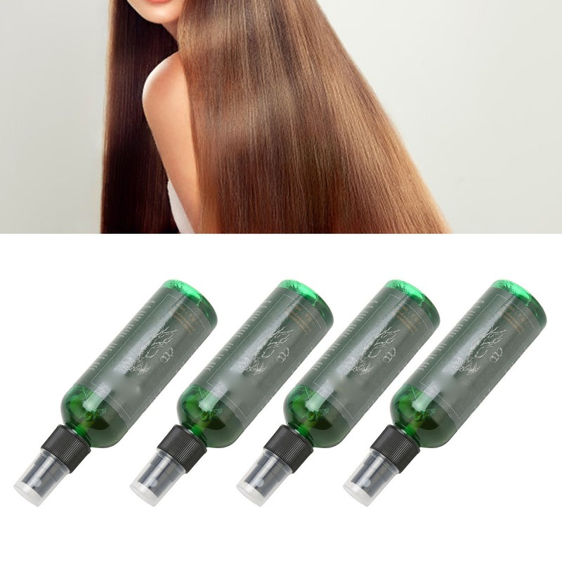 4pcs Ginseng Hair Regeneration Spray Moisturizing Tough Root Hair Regrowth