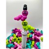 Bookworm 3D Silicone Focal Beads - Shaped like Worms for