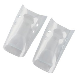 Cubrezapatos de barbero - Cubrezapatos de estilista de alta transparencia - Inodoros, reutilizables, fabricados con materiales fiables, aptos para su uso con herramientas de peluquería.