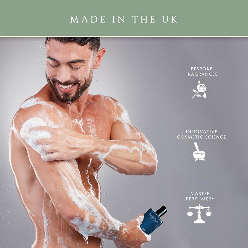 Pecksniff's Men's Luxurious Moisturizing Bath & Shower Gel (Stylish)