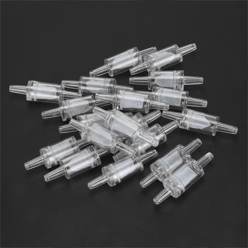 Aquarium White Check Valve Fish Tank One Way NonReturn Check