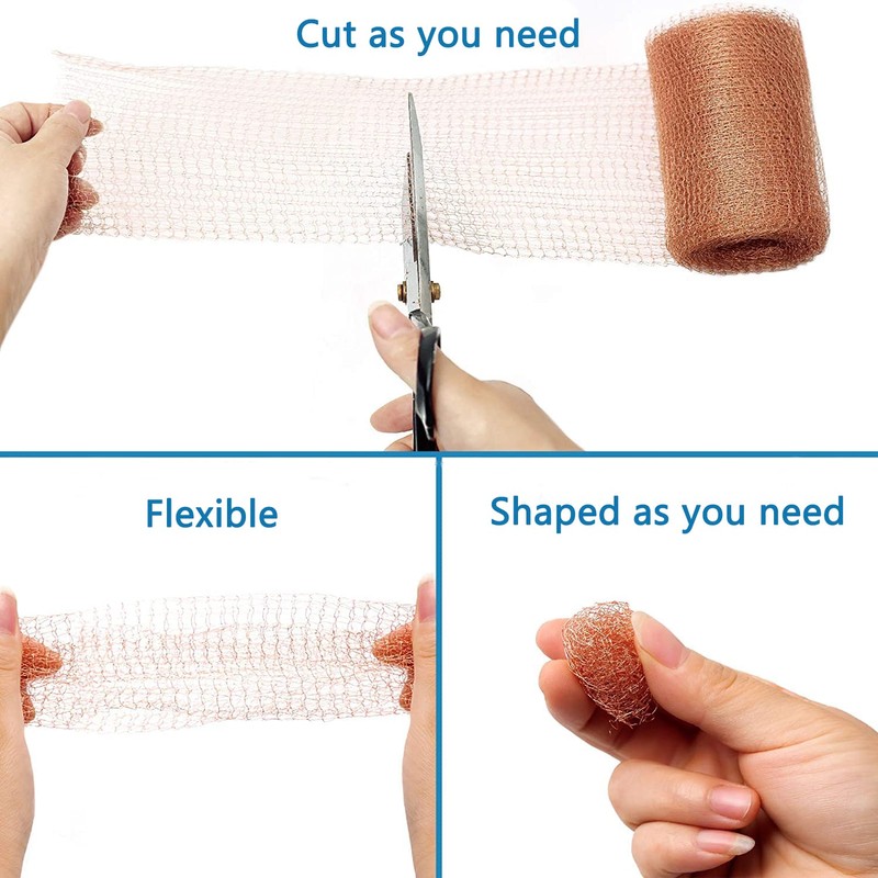 Copper Mesh - 5 Inches x 30 ft, 100% Pure