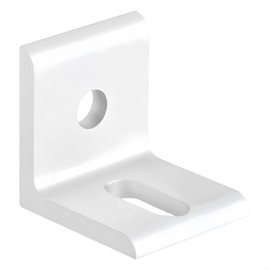 Boxonly 30mm x 30mm x 26mm L Corner Brace Shape Corner Brace Angle Bracket L Shape for Aluminum Extrusion Profile Pack of 8