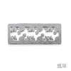 Nosaku 600060 Cutlery Rest - Auspicious Crest - Pack of