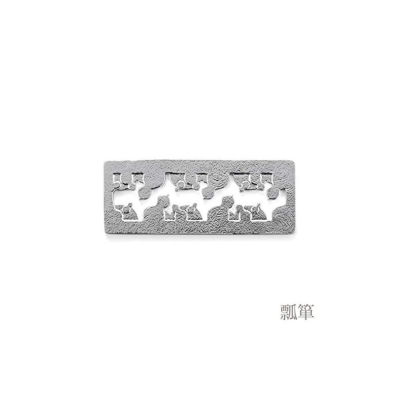 Nosaku 600060 Cutlery Rest - Auspicious Crest - Pack of